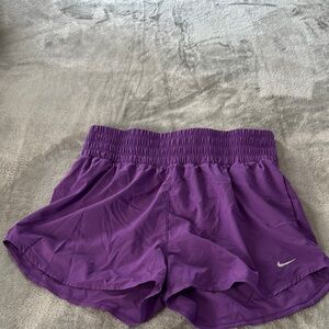 Nike Purple Athletic Performance Shorts